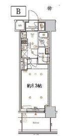ログ東駒形 4階 間取り図