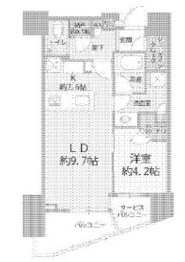 ブリリアザ・タワー東京八重洲アベニュー 18階 間取り図