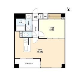 SAKURA RESIDENCE 日本橋茅場町 501 間取り図