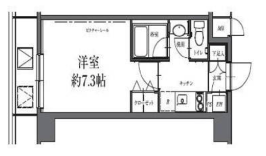 HF駒沢公園レジデンスタワー 222 間取り図