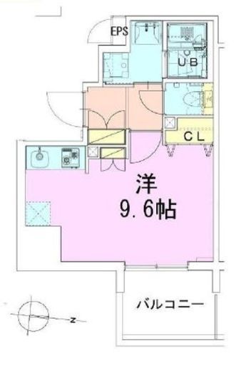 清澄白河レジデンス壱番館 703 間取り図