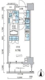 パークアクシス両国馬車通り 410 間取り図