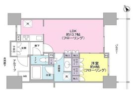 ドレッセ戸越公園プレヴィ 4階 間取り図