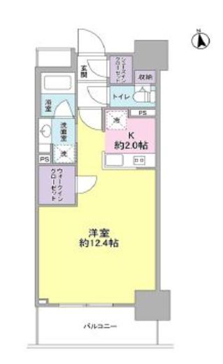 スタイリオ品川中延 1103 間取り図