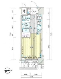 OLIO麻布十番 (オリオ麻布十番) 6階 間取り図