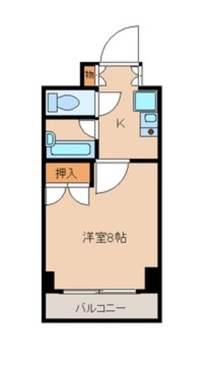 フォレシティ秋葉原 702 間取り図