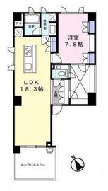 グリーンヒル麻布十番 901 間取り図