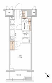 ヒューリック目白 602 間取り図