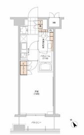 ヒューリック目白 603 間取り図