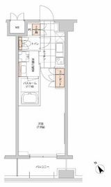 ヒューリック目白 706 間取り図