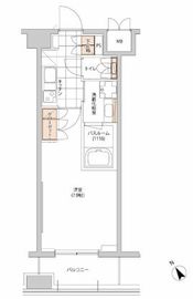 ヒューリック目白 605 間取り図