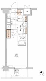 ヒューリック目白 715 間取り図