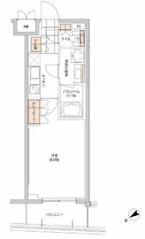 ヒューリック目白 608 間取り図