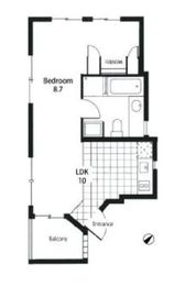 メゾン・デュ・ディズイット 502 間取り図