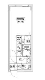 リーガランド神楽坂 204 間取り図