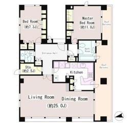 FLAT A＆a 301 間取り図