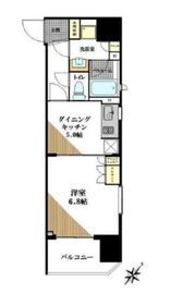 ライオンズアイル赤坂 9階 間取り図