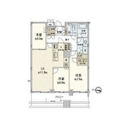 パークコート本郷真砂 4階 間取り図