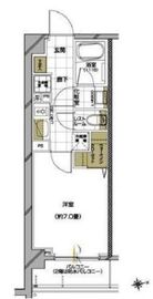 ピアース馬込 2階 間取り図