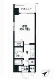 HF東日本橋レジデンス 405 間取り図