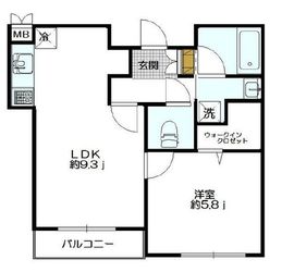 グランシャトレ駒込曙町 4階 間取り図