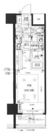 ピアース南麻布 9階 間取り図