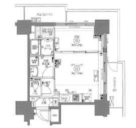 フェニックス西参道タワー 5階 間取り図