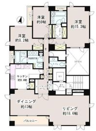 三番町HOF 301 間取り図