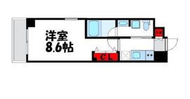 リヴシティ西早稲田 4階 間取り図