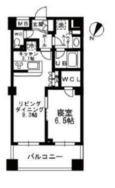 シャンピアグランデ深沢 417 間取り図