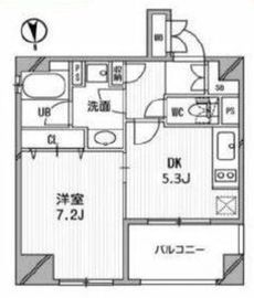 クリオ三田ラ・モード 306 間取り図