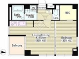 ＩＬ　ＲＩＳＯ 302 間取り図
