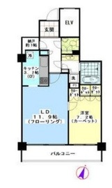 パルシオ五番町 10階 間取り図