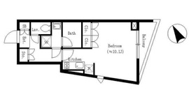 スマートリンク西麻布 201 間取り図