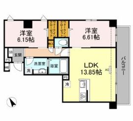 アリエッタ代々木上原 201 間取り図