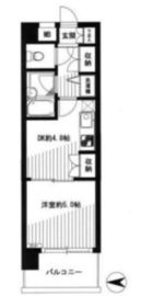 シティスクエア恵比寿 12階 間取り図