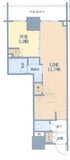 リビオ文京本駒込レジデンス 2階 間取り図