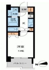 プライマル浅草橋 703 間取り図