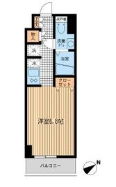 モノトーノ門前仲町 604 間取り図