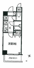 メゾンド島津山 301 間取り図