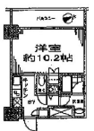 カスタリア門前仲町2 907 間取り図