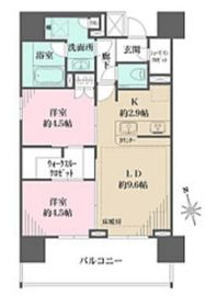 ベリスタ文京関口 6階 間取り図