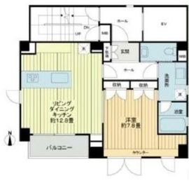 セレンテ芝3 3 間取り図