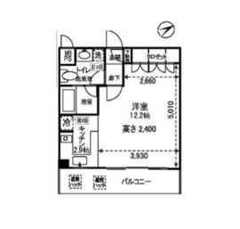 ラ・セーナ南青山 9階 間取り図