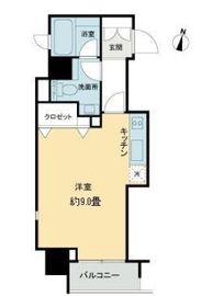 ベルファース市ヶ谷 1102 間取り図