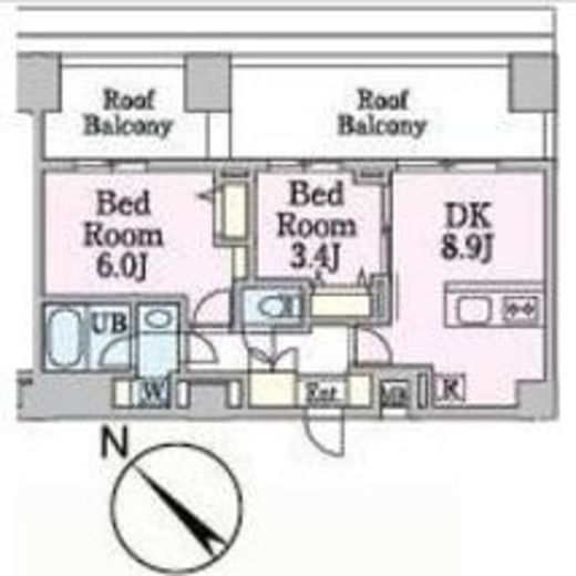 ベラヴィスタ千石 503 間取り図