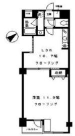 リ･モード南青山 1階 間取り図