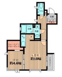 プロスペクト初台 305 間取り図