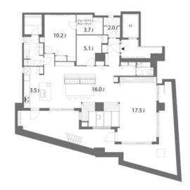 Espace TeTe B1F1 間取り図