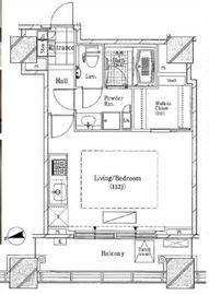 シティタワー高輪 7階 間取り図